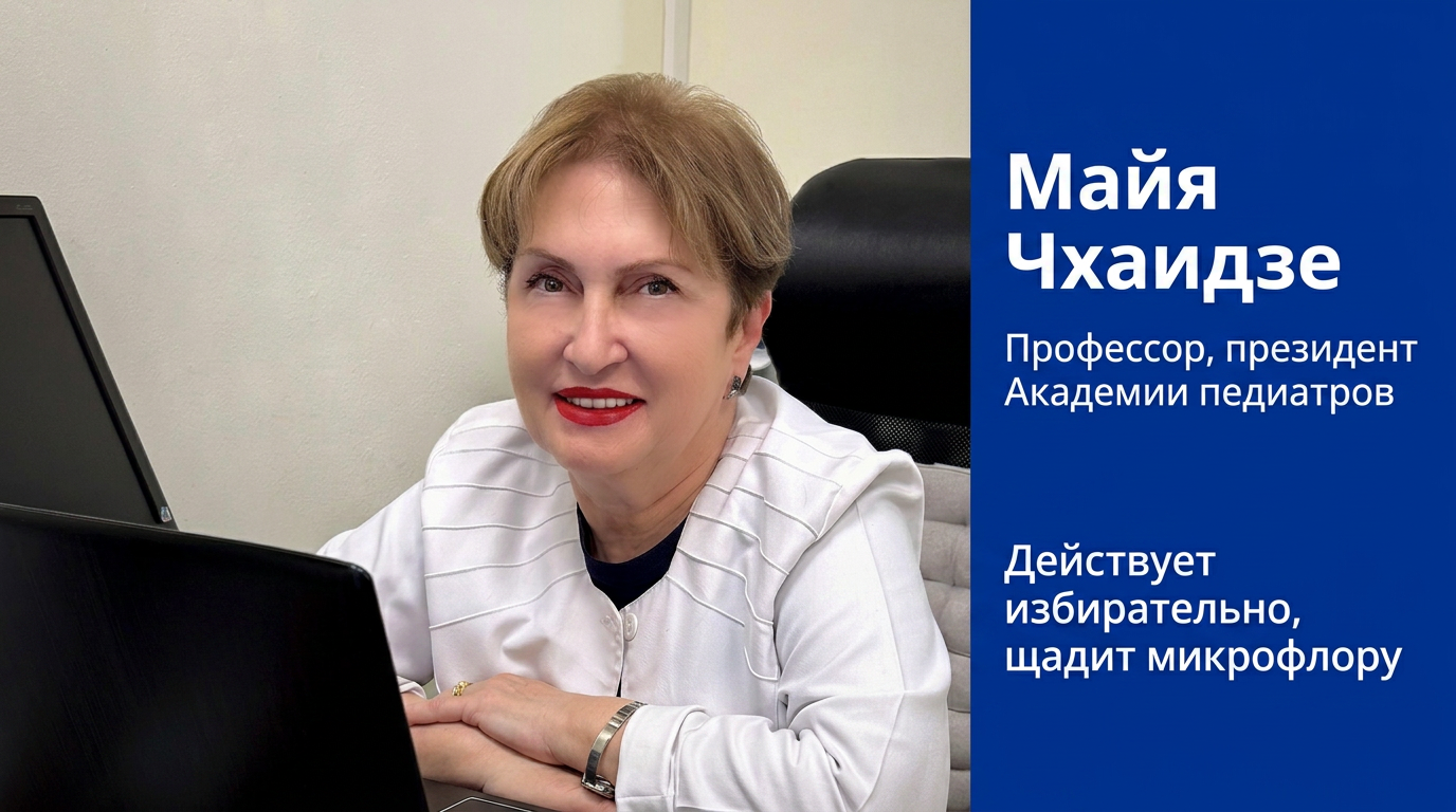 Профессор Майя Чхаидзе — о бактериофагах при ЛОР-инфекциях